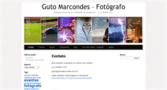 Desktop Screenshot of gutomarcondes.com.br